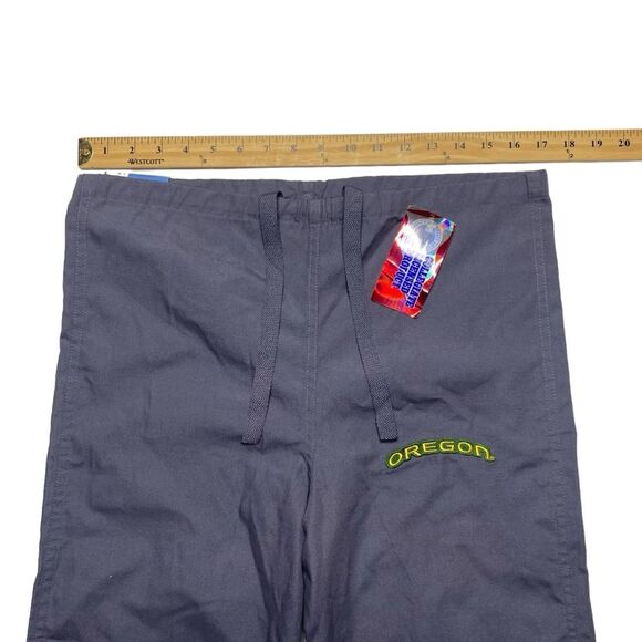 Landau University of Oregon U of O Scrub Pants Gray Sz XS NWT - Picture 6 of 13